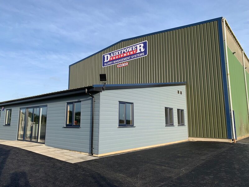 Dairy Power Equipment UK industrial unit and office extension