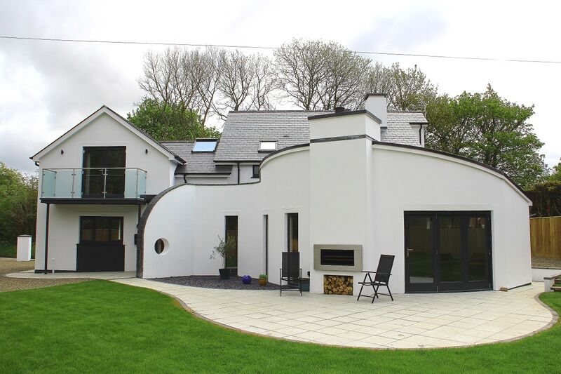 New five bedroom self build house at Pill Road, Hook