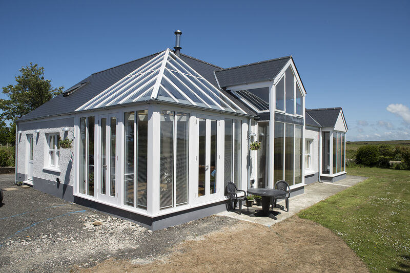 Treferfyn, a bungalow completely refurbished, rebuilt and extended by Tony Morris and Sons